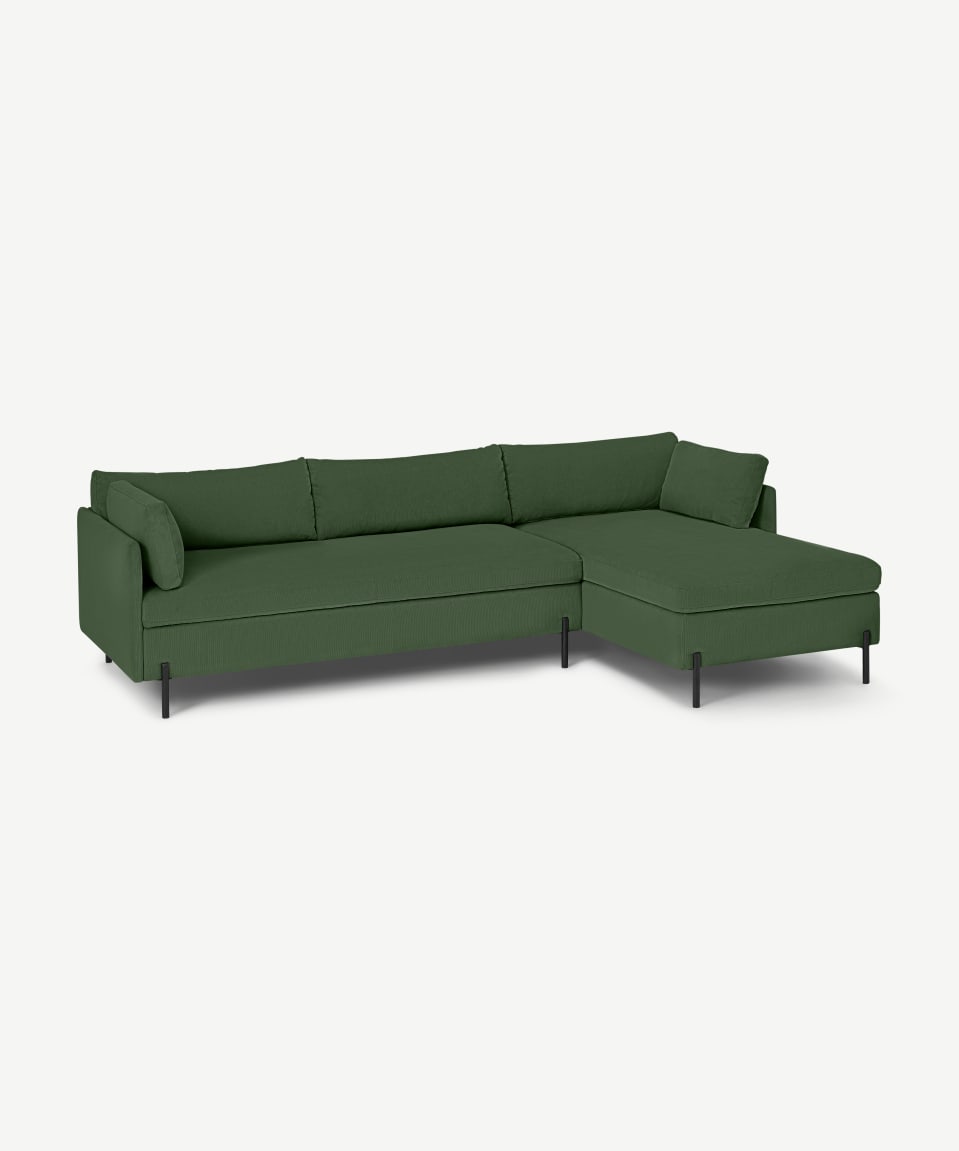 Deep Seat Lounge Sofa — Cream linen