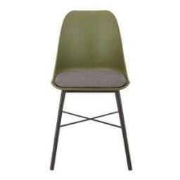 Olive Green Minimalist Chair — Olive green