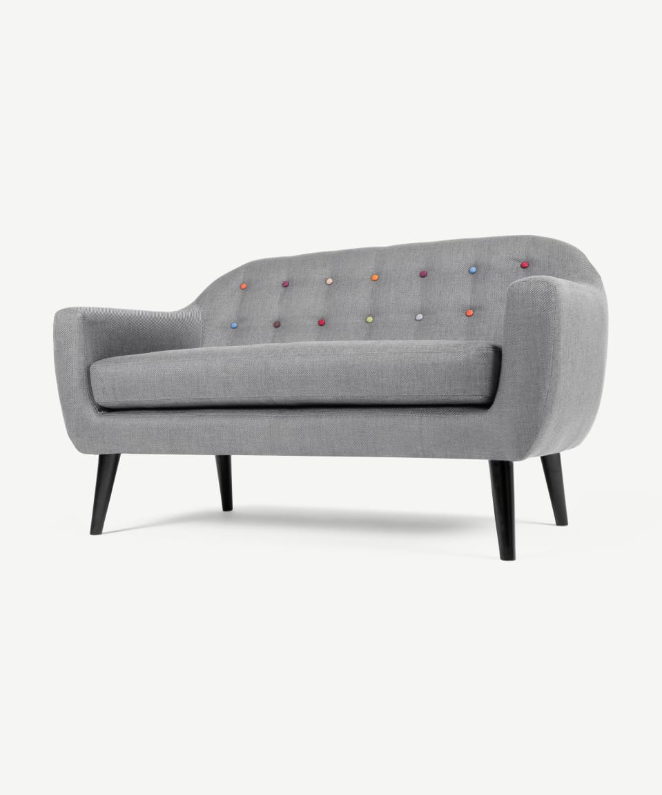 Plush Upholstered Daybed — Beige