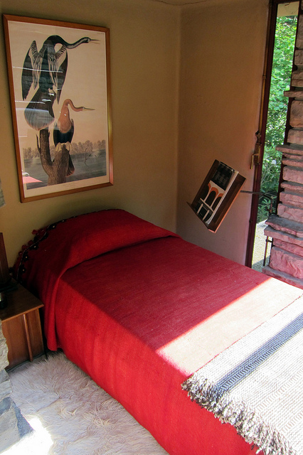 Traditional Mahogany Four Poster Bed — mahogany